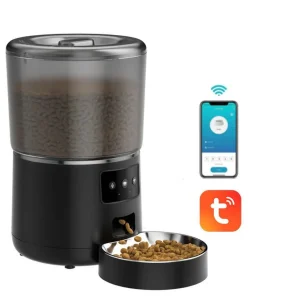 Automatic smart pet feeder for cats dogs